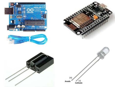 Hardware Required for IoT Smart AC Controller